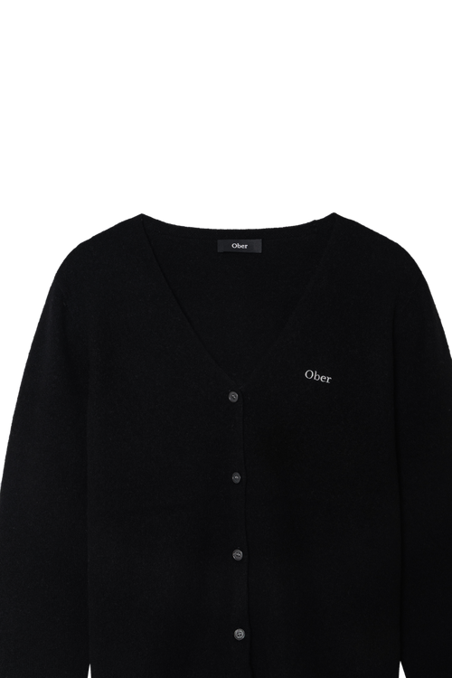 V-neck cardigan