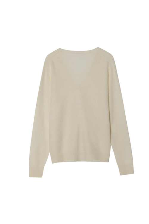 V-neck cardigan