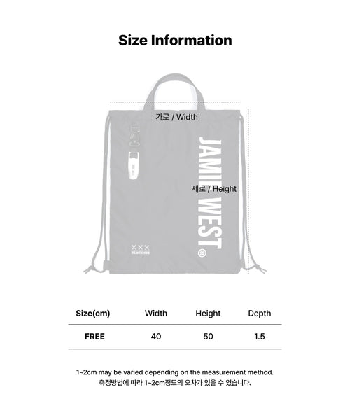 JW Draw String Bag