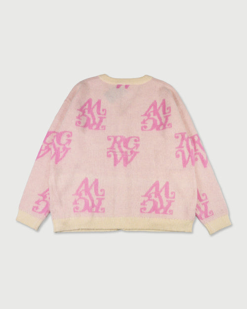 RW icon logo cardigan
