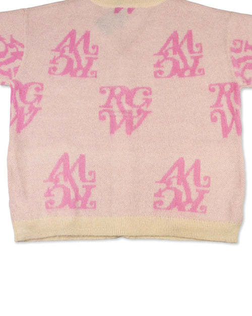 RW icon logo cardigan