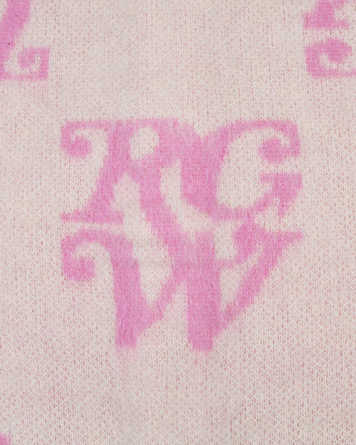 RW icon logo cardigan