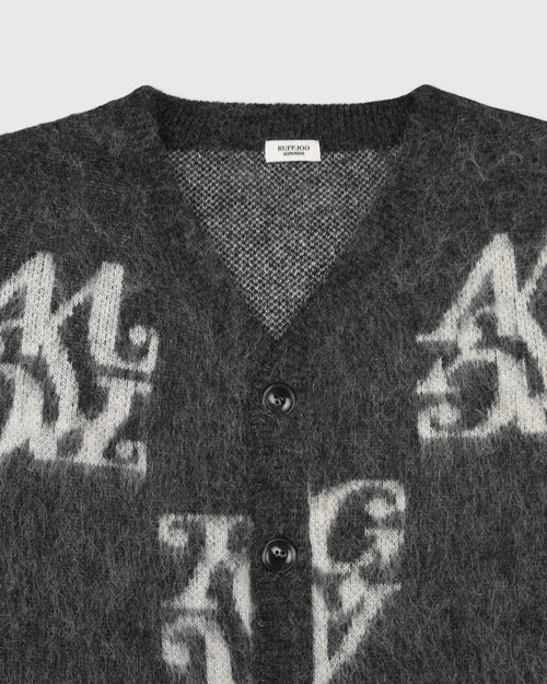 RW icon logo cardigan