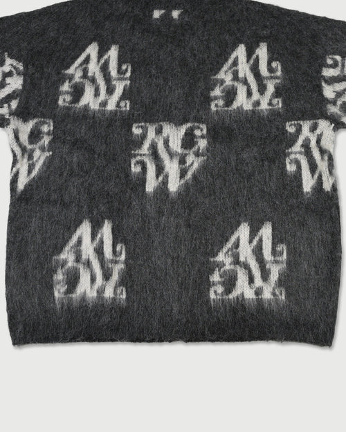 RW icon logo cardigan