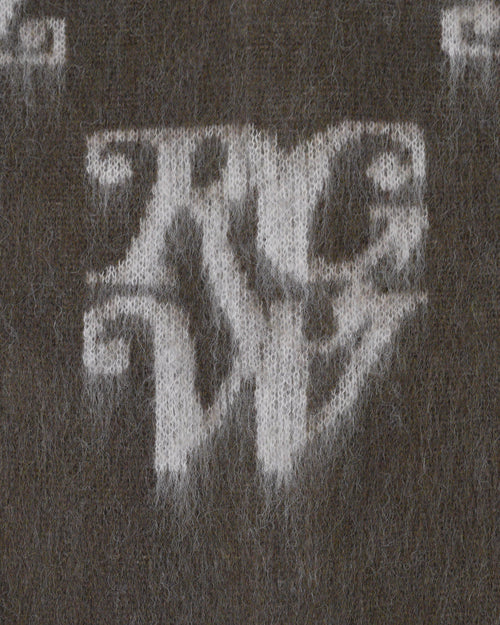 RW icon logo cardigan