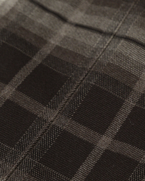 RW check pleats skirt