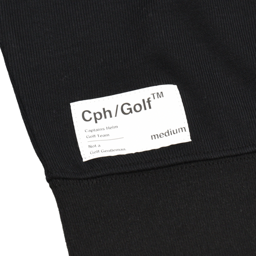 #JACQUARD MOCK NECK LS TEE