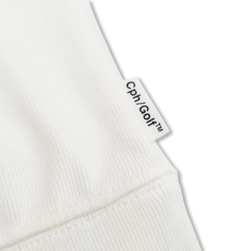 #JACQUARD MOCK NECK LS TEE