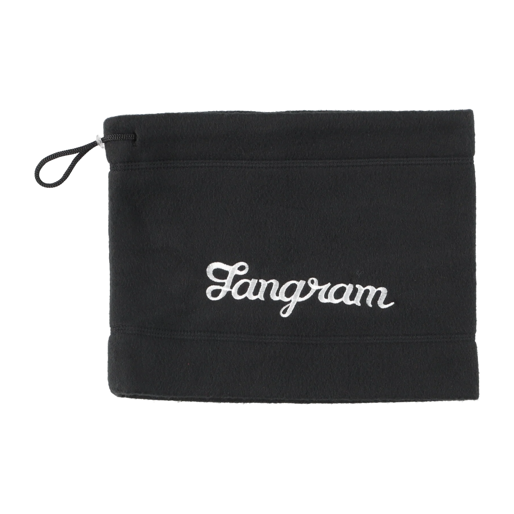 TURF FLEECE NECK WARMER BLACK RUFFLOG