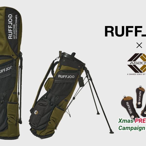 【クリスマス限定企画🎅🎄✨】RUFFLOGキャディバッグお買い上げでヘッドカバー1点プレゼント！