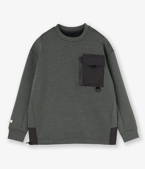 SWEAT PULLOVER CREW H.GRAY
