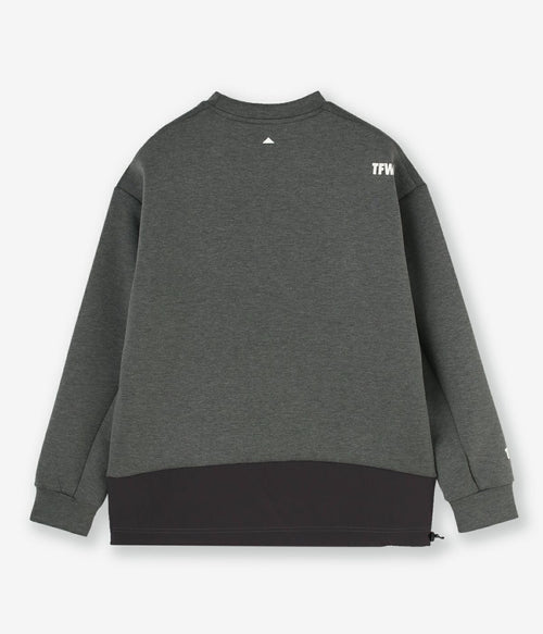 SWEAT PULLOVER CREW H.GRAY