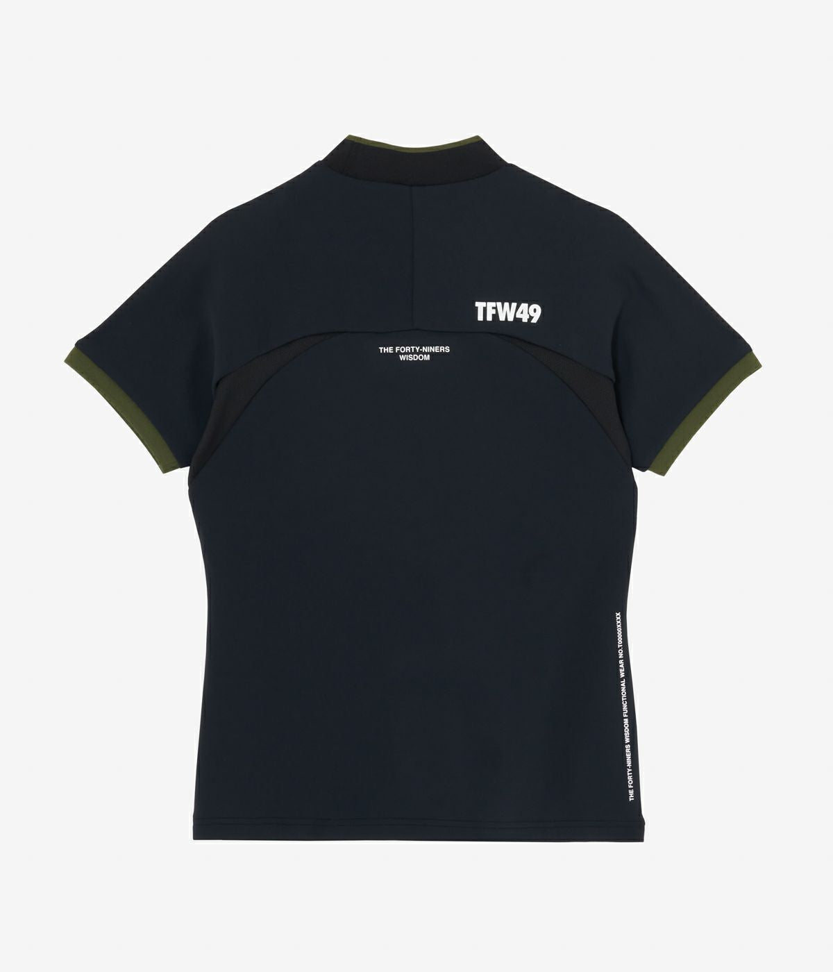 WM SHORT SLEEVE MOCK NECK – RUFFLOG