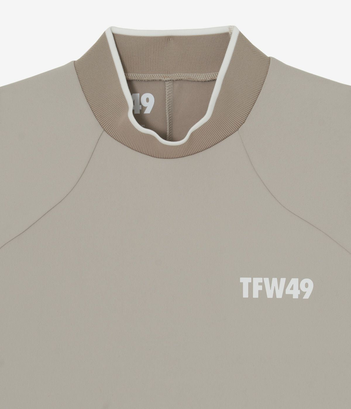 TFW49 / TL10251007 / SHORT SLEEV MOCK NECK （2色) / WOMEN Short-sleeve Mockneck Top For Women | Factory
