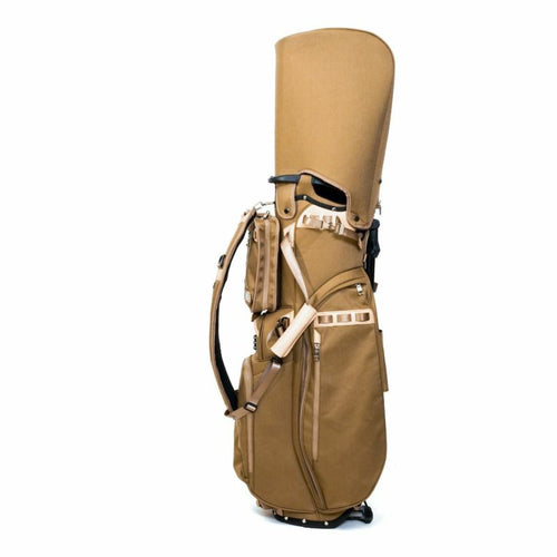 EXCLUSIVE BALLISTIC NYLON - CADDY BAG GOLF SERIES KHAKI