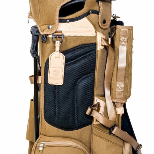 EXCLUSIVE BALLISTIC NYLON - CADDY BAG GOLF SERIES KHAKI