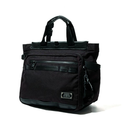 EXCLUSIVE BALLISTIC NYLON - MAGNET TOTE GOLF SERIES BLACK