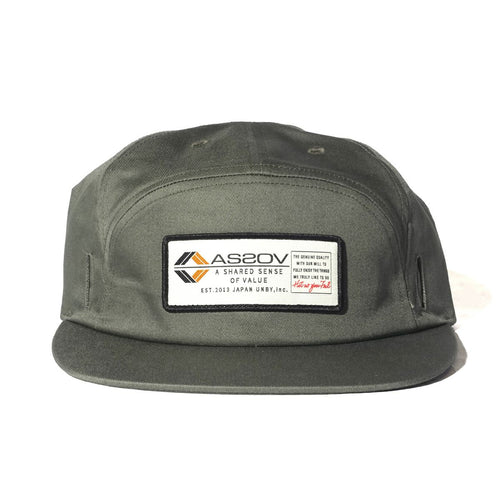 6 PANEL WAPPEN CAP KHAKI