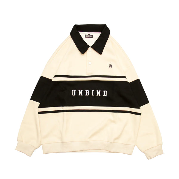 SWEAT POLO OFF WHITE X BLACK