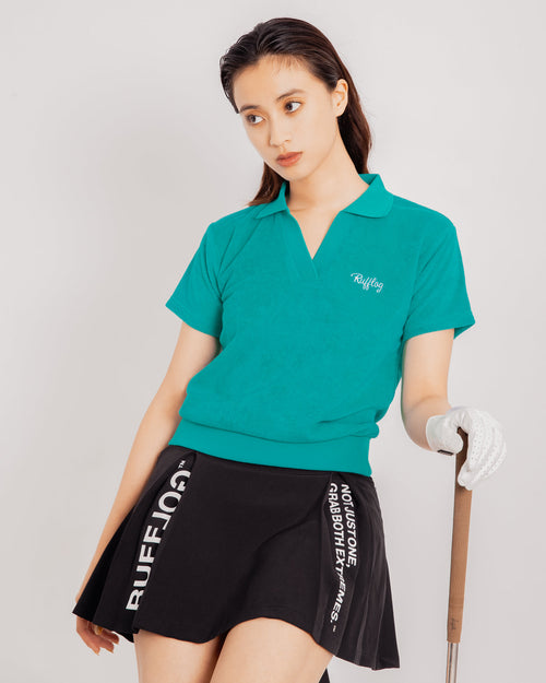 RUFFLOG&NIKI Pile Skipper Polo Turquoise