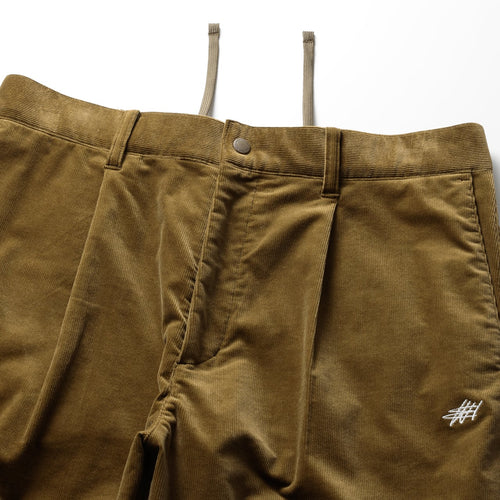 Corduroy Tech Wide Trouser