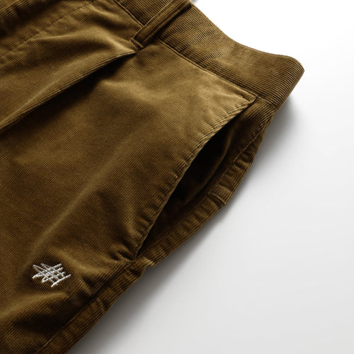 Corduroy Tech Wide Trouser