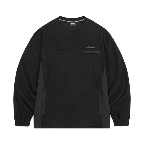 Light Fleece Nylon Pocket Pullover