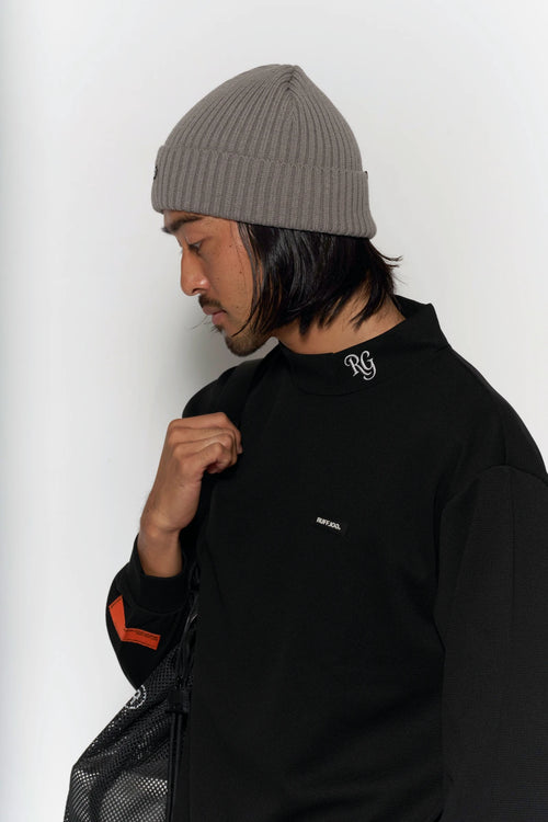 THERMAL STRETCH L/S MOCK NECK TEE