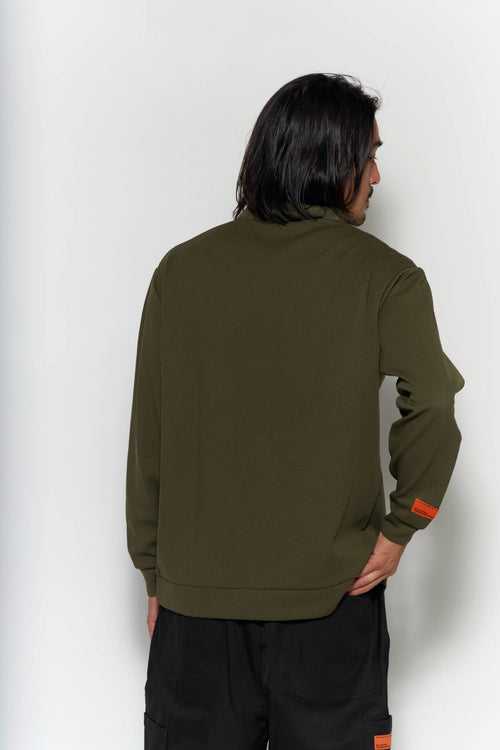 WM THERMAL STRETCH L/S MOCK NECK TEE