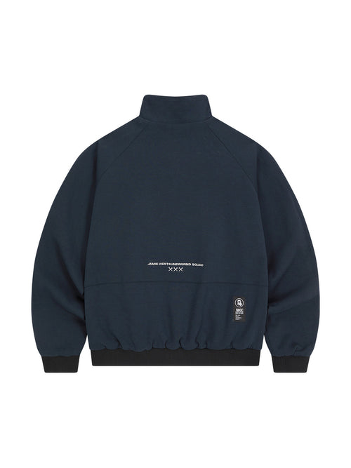 Reversible Highneck Souvenir Jacket