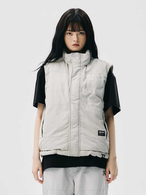 Primaloft Hidden Hoodie Heavy Puffer Vest