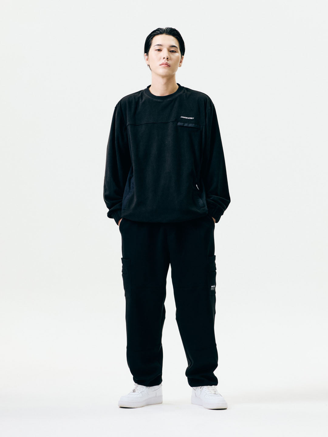 RUFFLOG パンツ　Sサイズ RUFFLOG NYLON STRETCH JOGGER BLACK