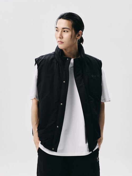 Primaloft Hidden Hoodie Heavy Puffer Vest