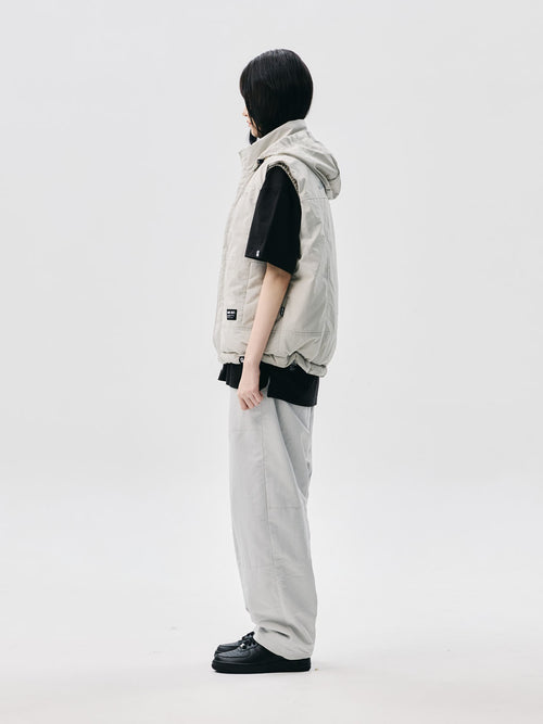 Primaloft Hidden Hoodie Heavy Puffer Vest