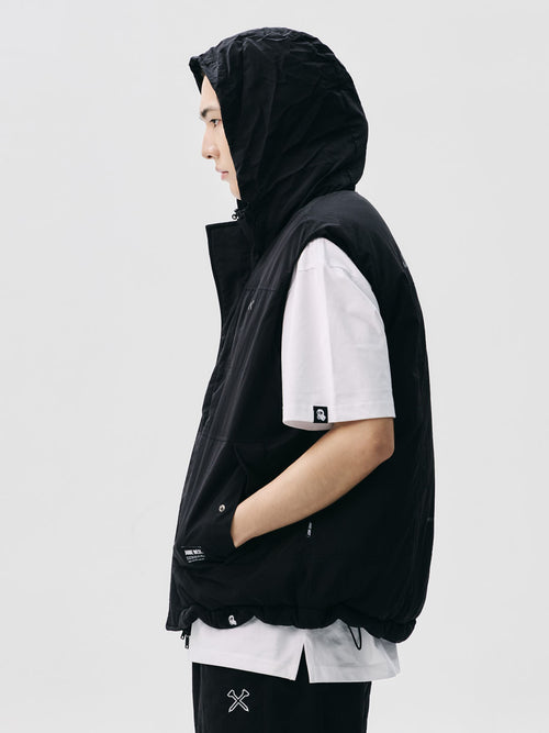 Primaloft Hidden Hoodie Heavy Puffer Vest