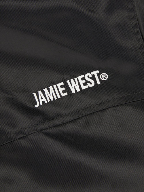 Nylon Collar Point Aviator Jacket