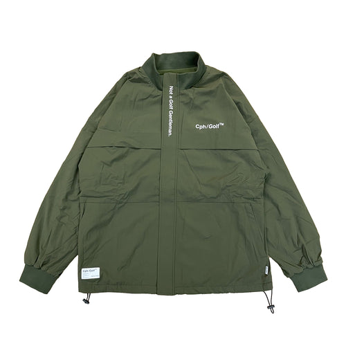 #MULTI POCKET PUFFER JACKET KHAKI