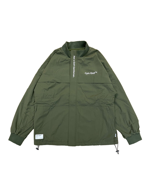 #MULTI POCKET PUFFER JACKET KHAKI