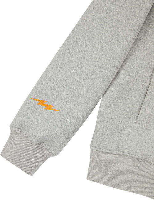 Club Hoodie Applique Zip-up