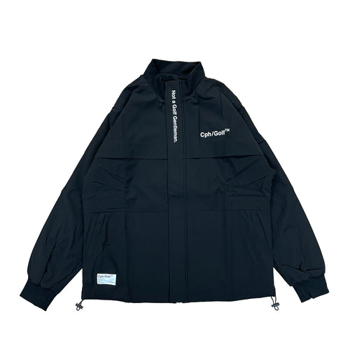 #MULTI POCKET PUFFER JACKET BLACK