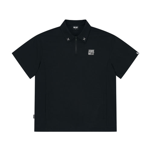 Nylon Half Zip-up Ventilation P-Shirts