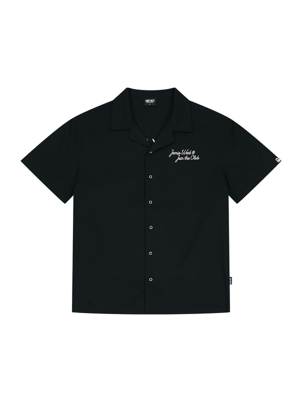 JWGC Lettering Open Collar Set-up Shirts