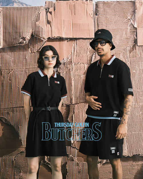 High Gauge Pile Half Zip POLO