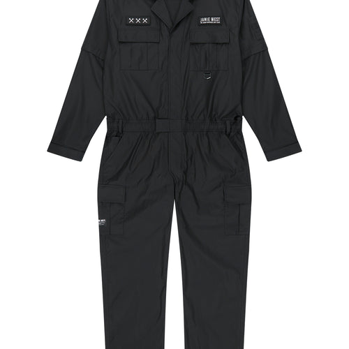 Squad Detachable Nylon Stretch Jumpsuit