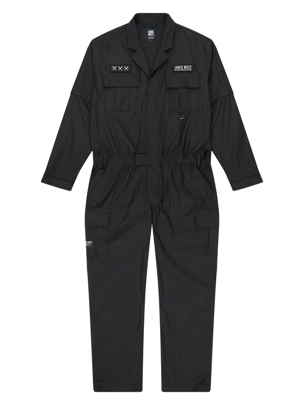 Squad Detachable Nylon Stretch Jumpsuit