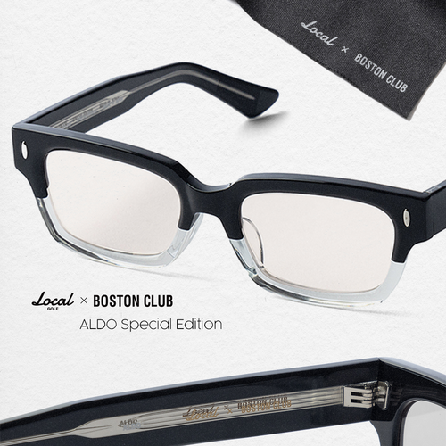 Local GOLF × BOSTON CLUB | Eyewear | ALDO Special Edition BLACK