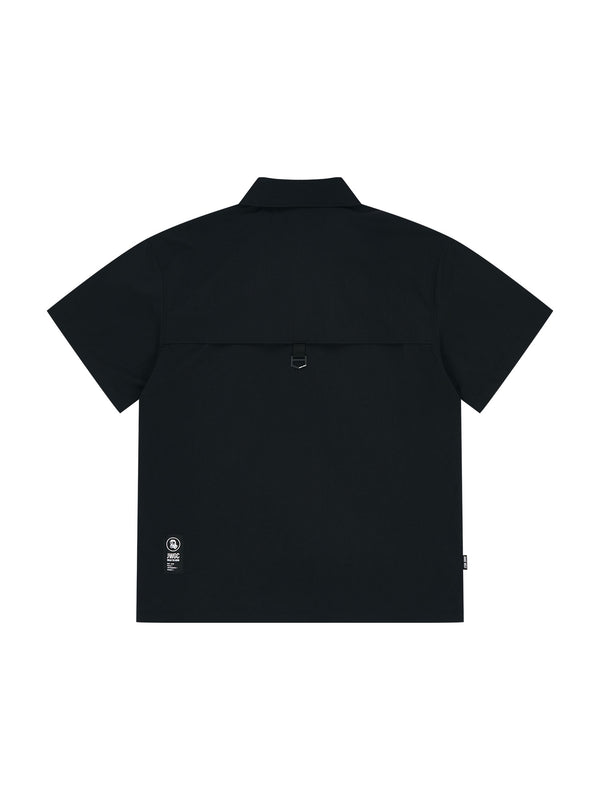 Nylon Half Zip-up Ventilation P-Shirts