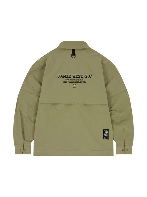 Detachable Collar Point Stretch Jacket