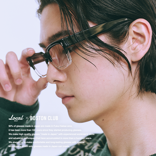 Local GOLF × BOSTON CLUB | Eyewear | ALDO Special Edition BLACK