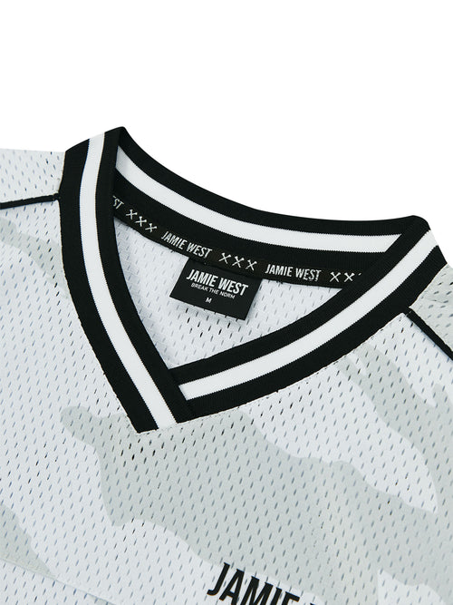 No.99 Vneck Mesh Camo T-shirts